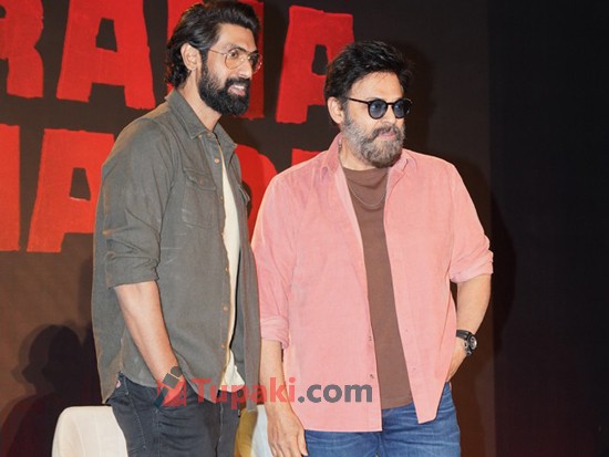 Rana N Venkatesh At Rana Naidu Promotions